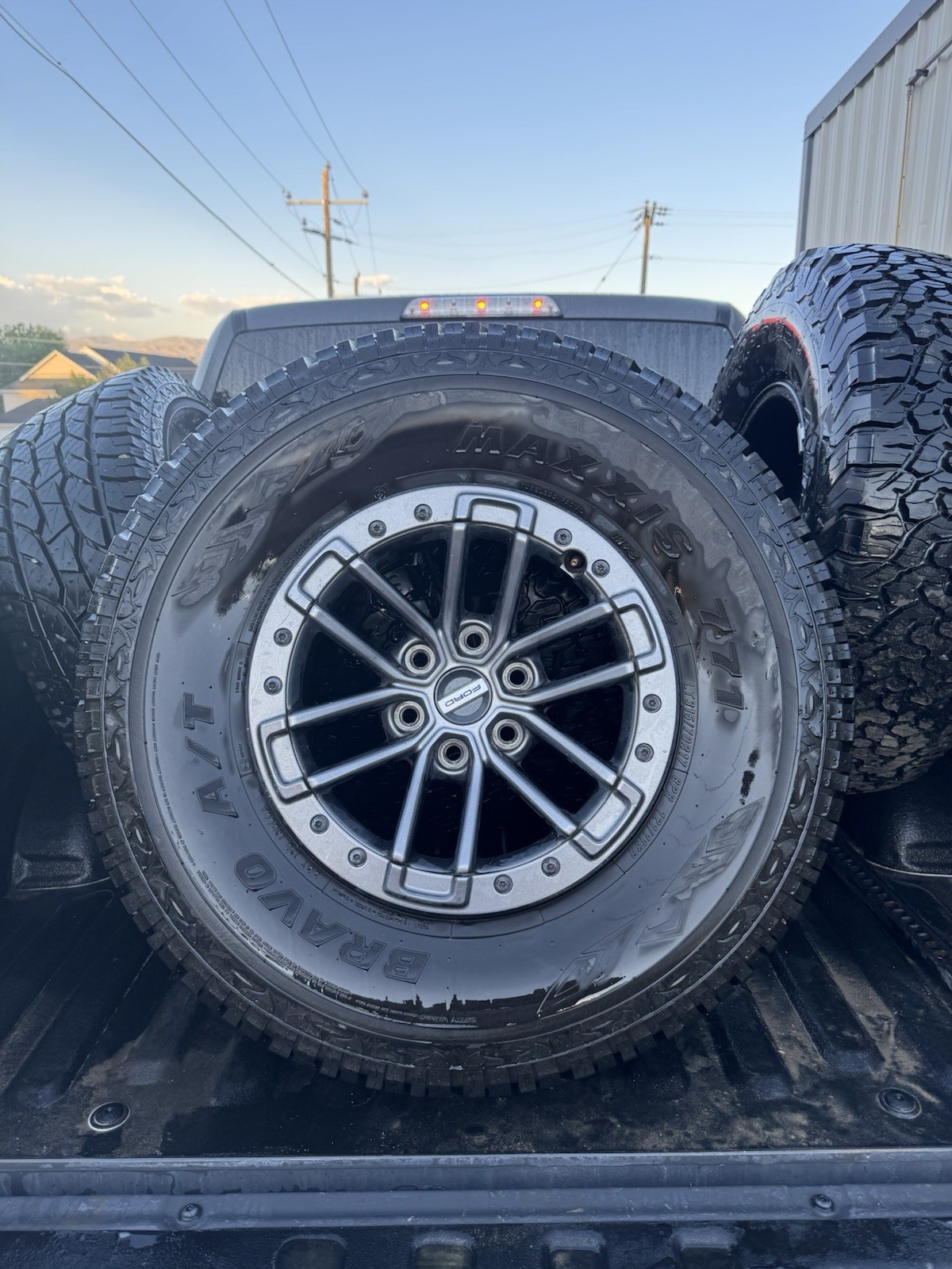 Ford Raptor Wheels with Maxxis and BFGoodrich 315/70R17 Tires