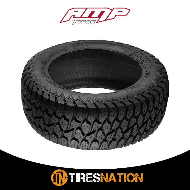 (1) New AMP Terrain Attack A/T A 35X12.50R20 121R Tires
