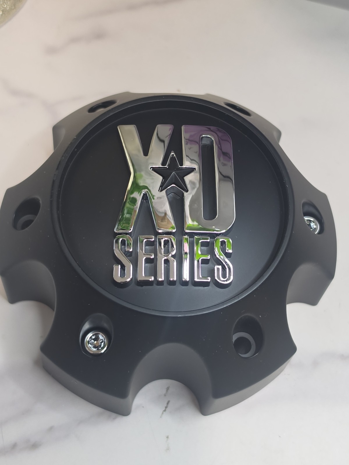 XD Series Wheel Center Cap Matte Black 6 LUG CAP 1079L140MB
