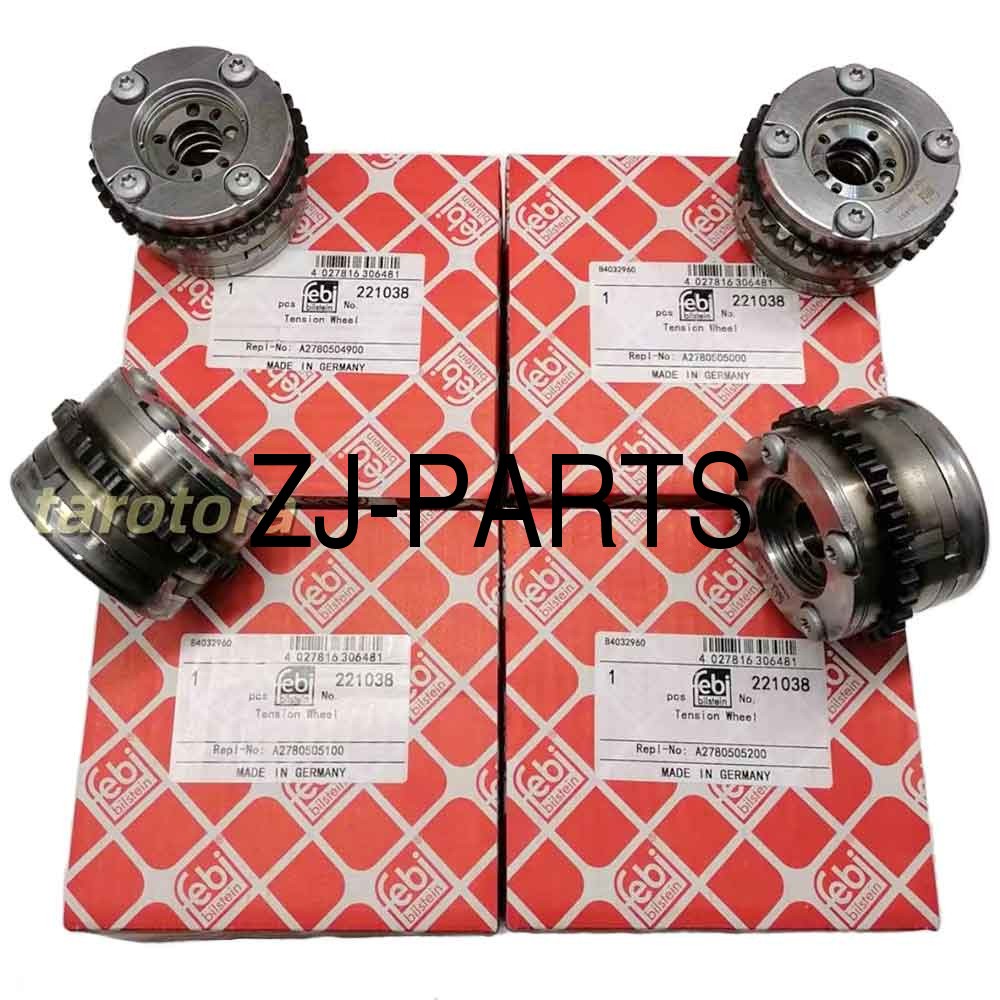 4X febi Camshaft Adjuster Mercedes 2780504900 2780505000 2780505100 2780505200