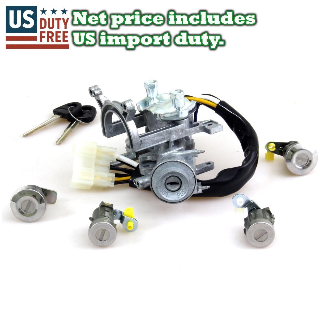 Ignition Switch Door Trunk Fuel Lid Locks Fit 89-97 Chevrolet Tracker Vitara GEO Ignition Switch Door Trunk Fuel Lid Locks Fit 89-97 Chevrolet Tracker Vitara GEO