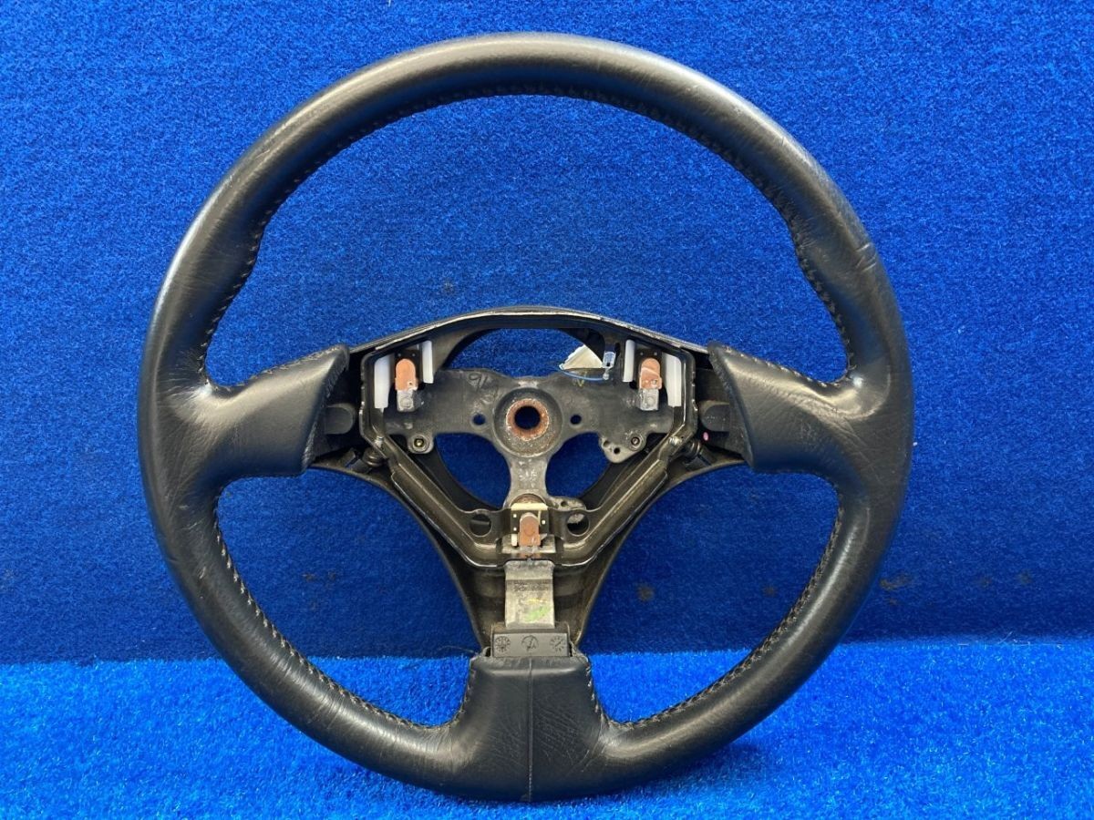 JDM TOYOTA Altezza SXE10 Genuine Leather Steering Wheel GXE10