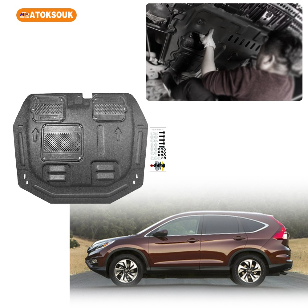 For Honda CR-V 2015-2016 Heavy-duty Engine Shield Skid Plate Lower Engine Cover