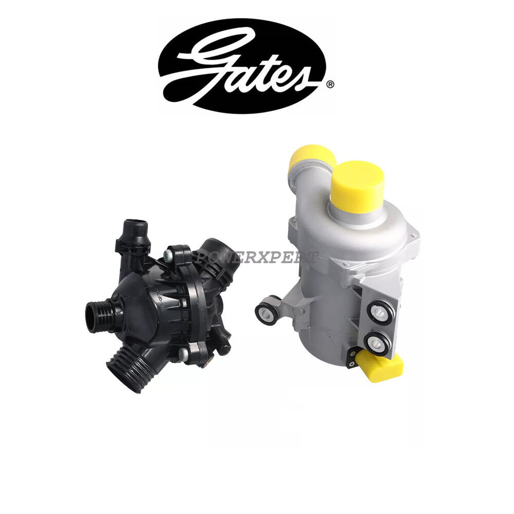 Gates Electric Water Pump & Thermostat for BMW 325i 328i 330i 525i 528i 530i