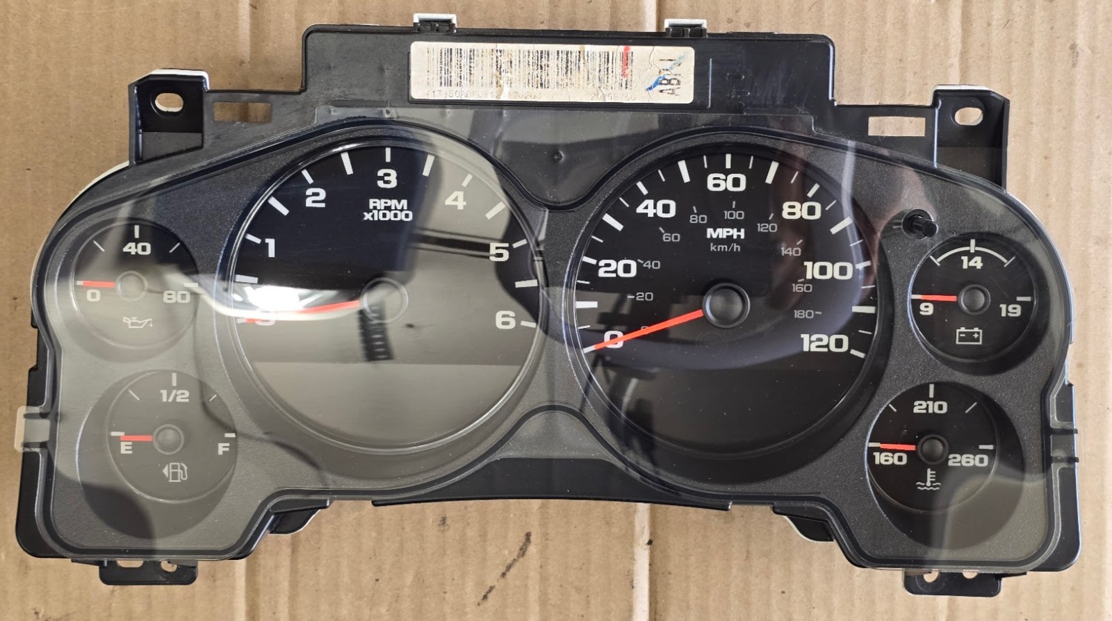 07-14 GM Silverado Sierra Tahoe Yukon Speedometer Instrument Cluster 28278978