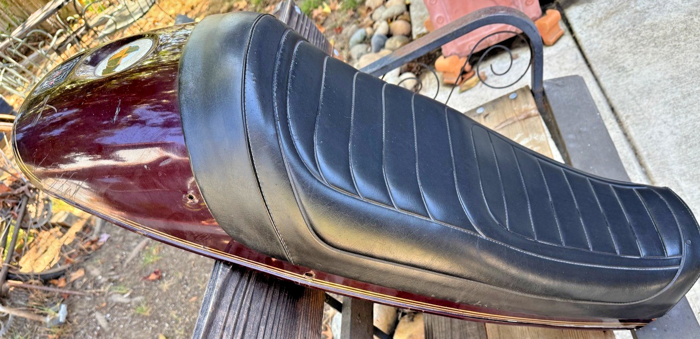 Airhead BMW Motorcycle Seat - fits 1977-1984 Dual shock models Airhead BMW Motorcycle Seat - fits 1977-1984 Dual shock models
