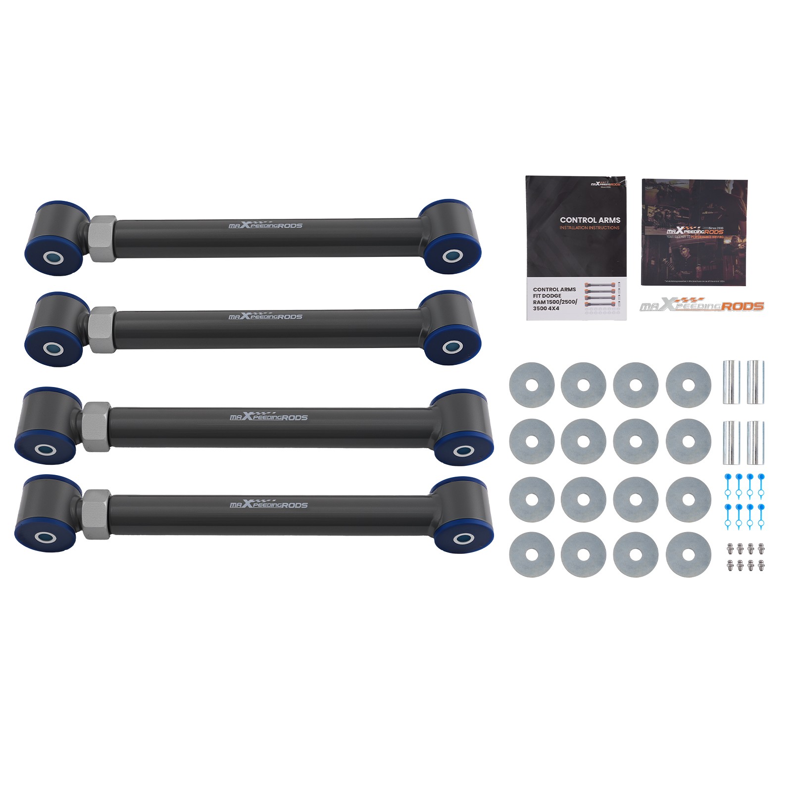 Heavy Duty Adjustable 4 x Front Control Arms 0-6\ Heavy Duty Adjustable 4 x Front Control Arms 0-6\