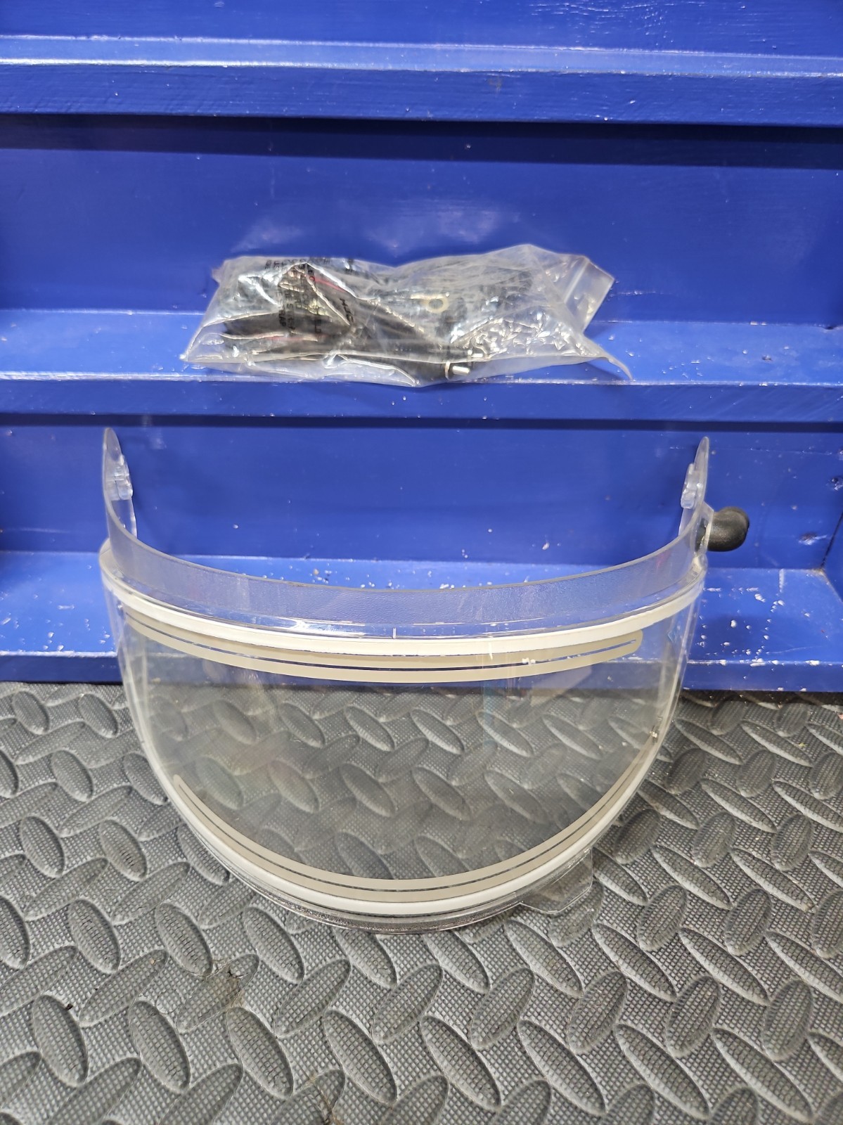 HJC HJ-09 Frameless Clear Dual Lens Electric Shield CL-15 16 - 19-024 HJC HJ-09 Frameless Clear Dual Lens Electric Shield CL-15 16 - 19-024