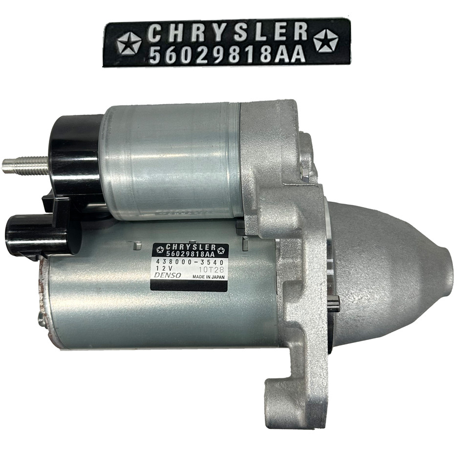 Genuine Starter 56029818AA Fits 2017-2018-2019 Chrysler Pacifica V6 3.6L