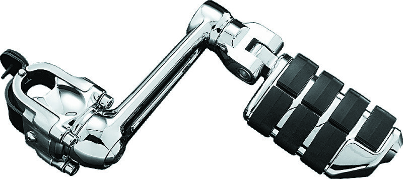 Kuryakyn 4050 Ergo Dually ISO Pegs Chrome Stainless Mounting Bracket