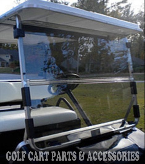 Club Car DS Clear Windshield '82-'00.5 *New In Box* Golf Cart Folding Acrylic Club Car DS Clear Windshield '82-'00.5 *New In Box* Golf Cart Folding Acrylic