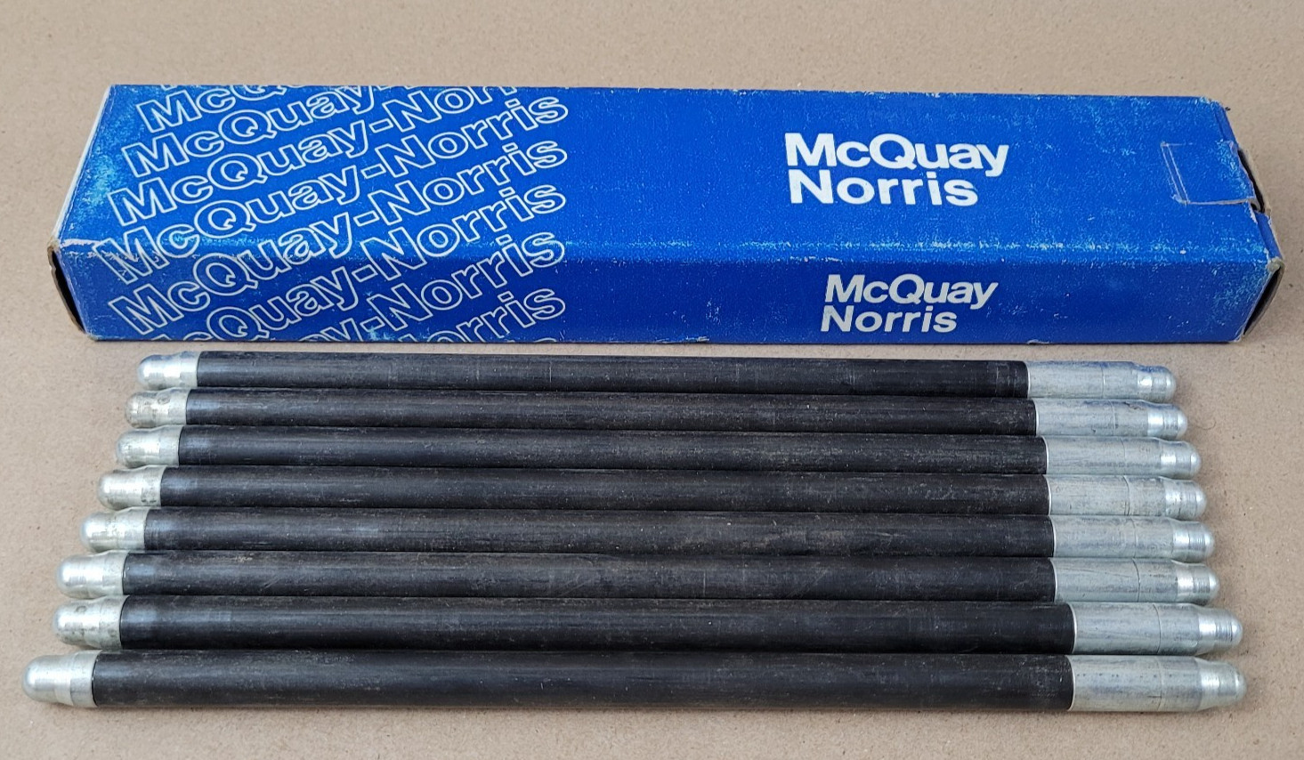 8 New Push Rods McQuay RP-185 1966-72 Corvette 67-70 Camaro 65-72 Chevelle