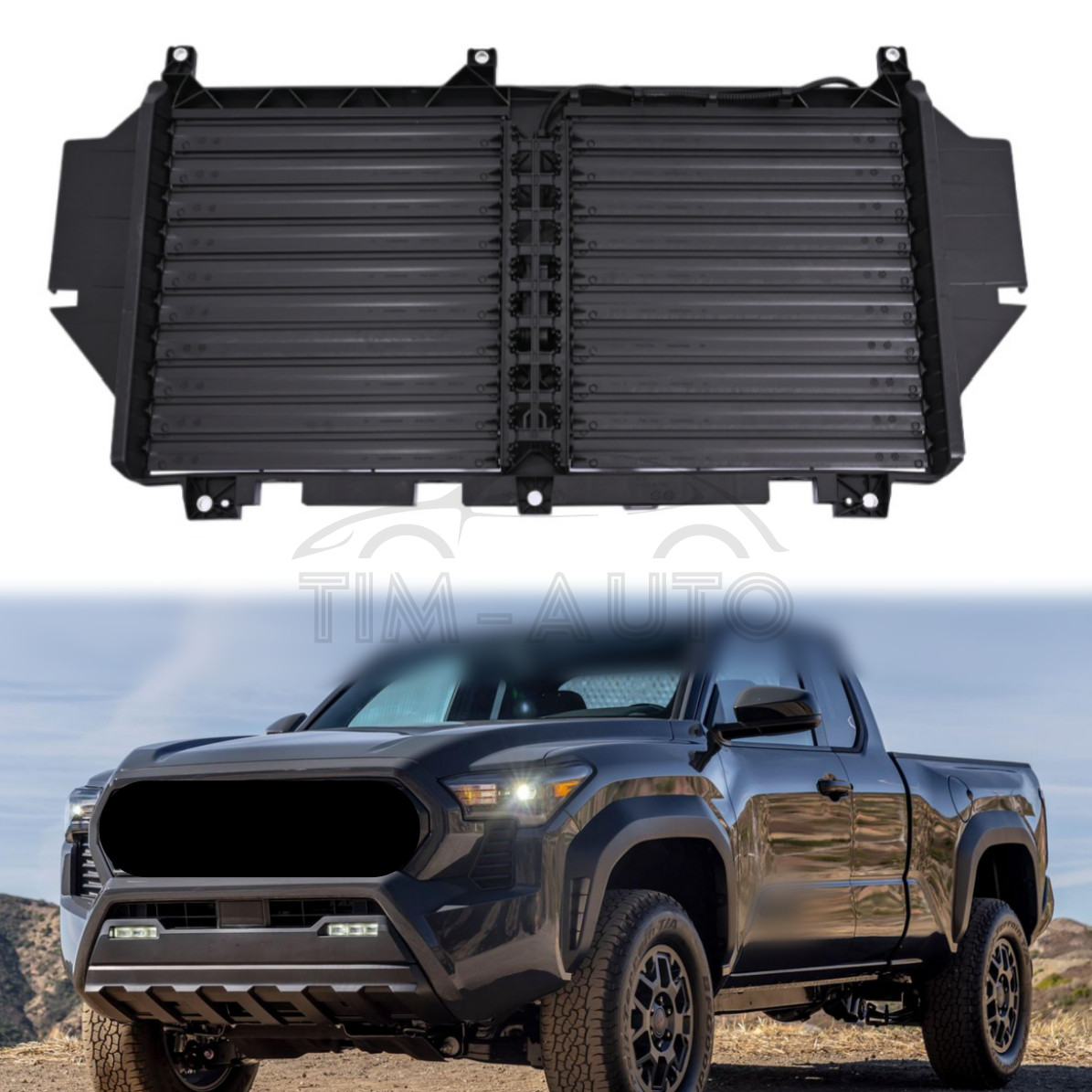 Active Radiator Grille Shutter W/Motor For 2024-2026 Toyota Tacoma 53100-AK011