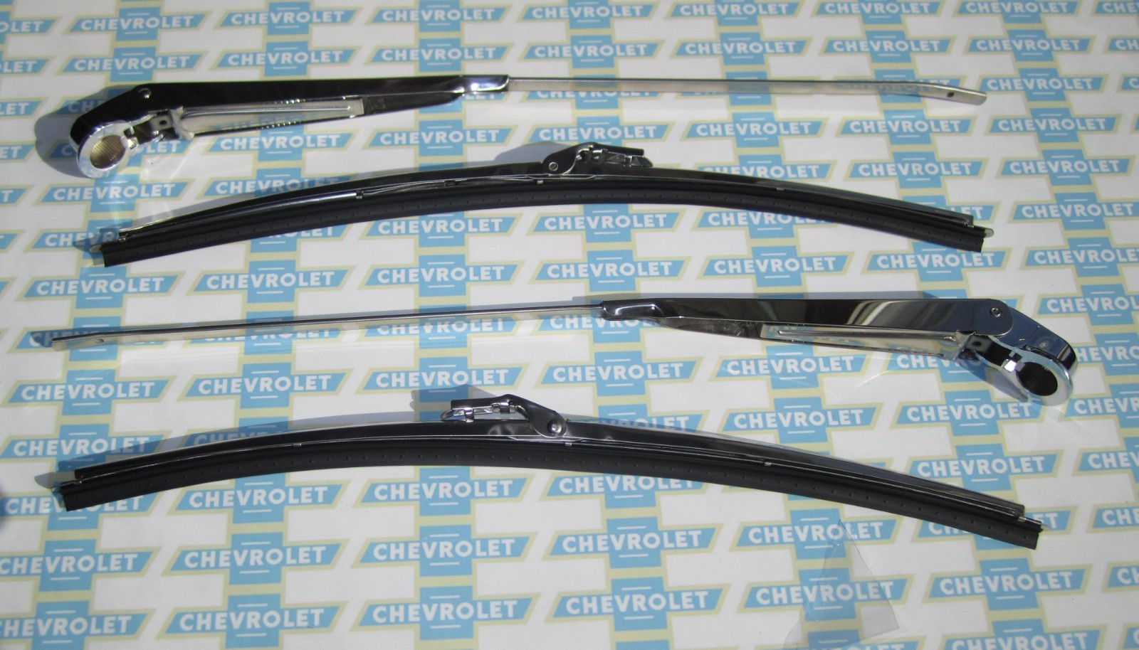 1965-1967 Chevrolet BelAir, Impala Windshield Wiper Arms & Blades. 