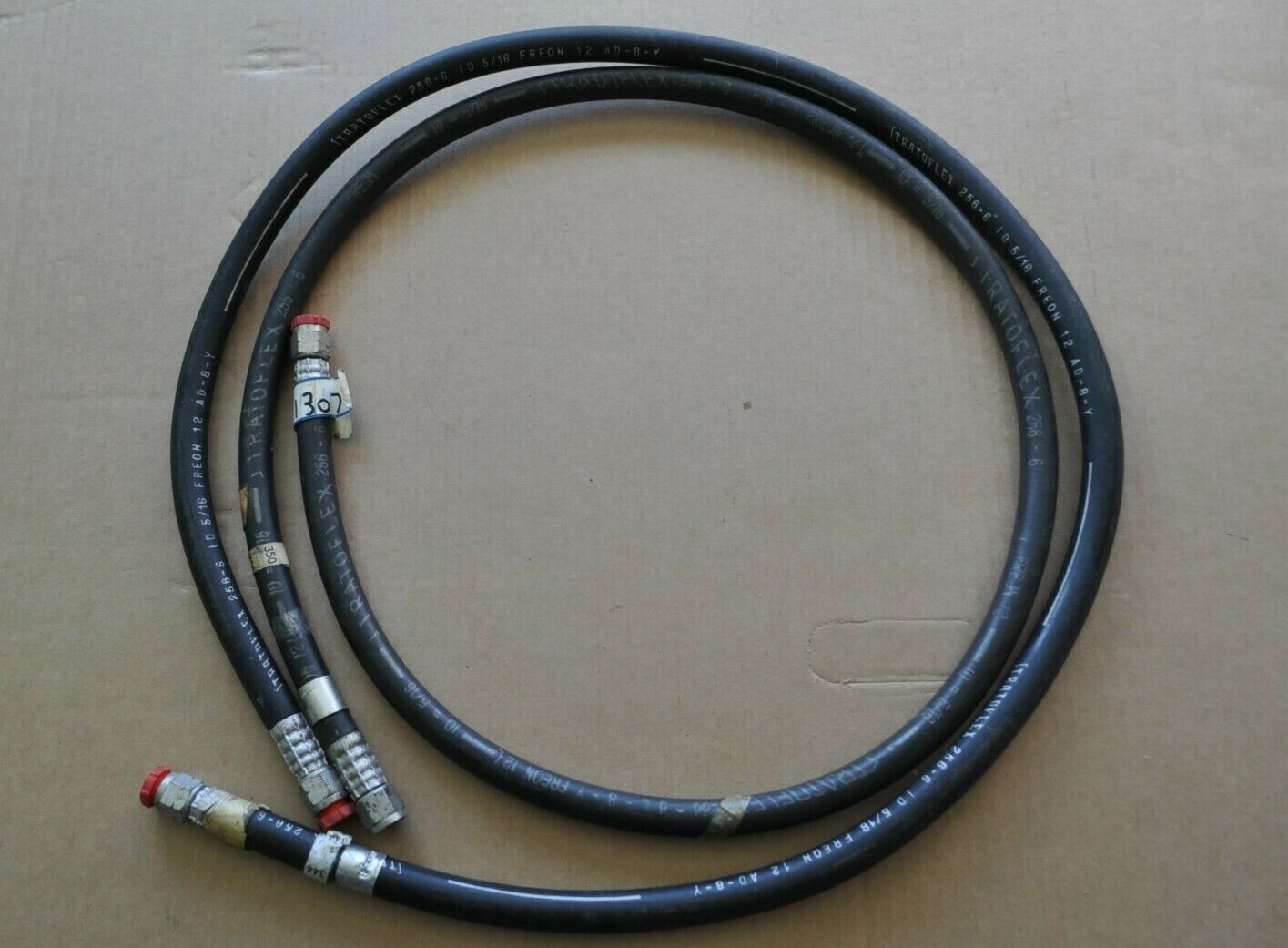 Volvo A/C Lines Hoses R 12 Freon 1213077 Stratoflex A C Air Conditioning NOS OE