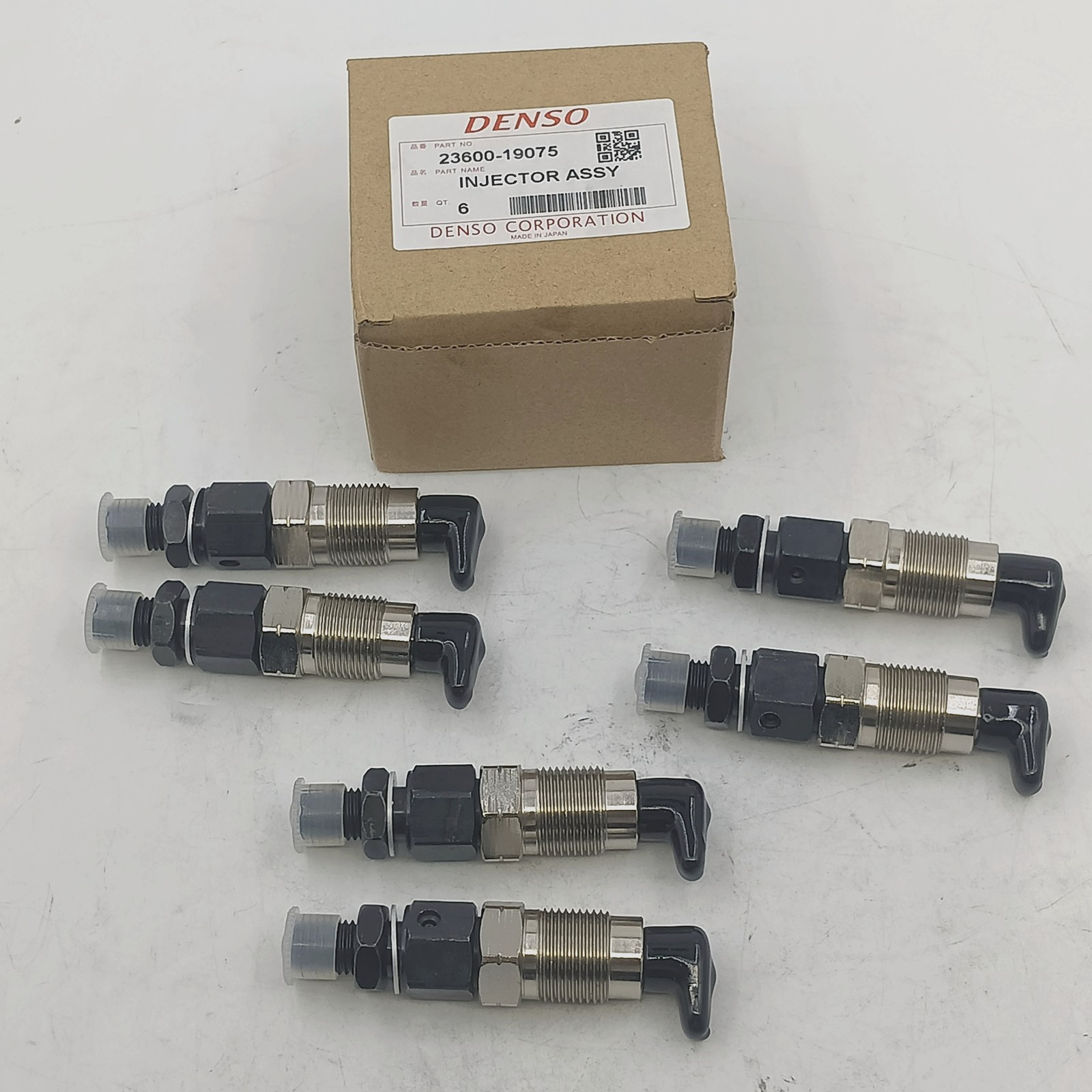 6PCS Diesel Injector Assembly For DENSO 093500-5810 23600-19075 Land Cruiser 1HZ 6PCS Diesel Injector Assembly For DENSO 093500-5810 23600-19075 Land Cruiser 1HZ