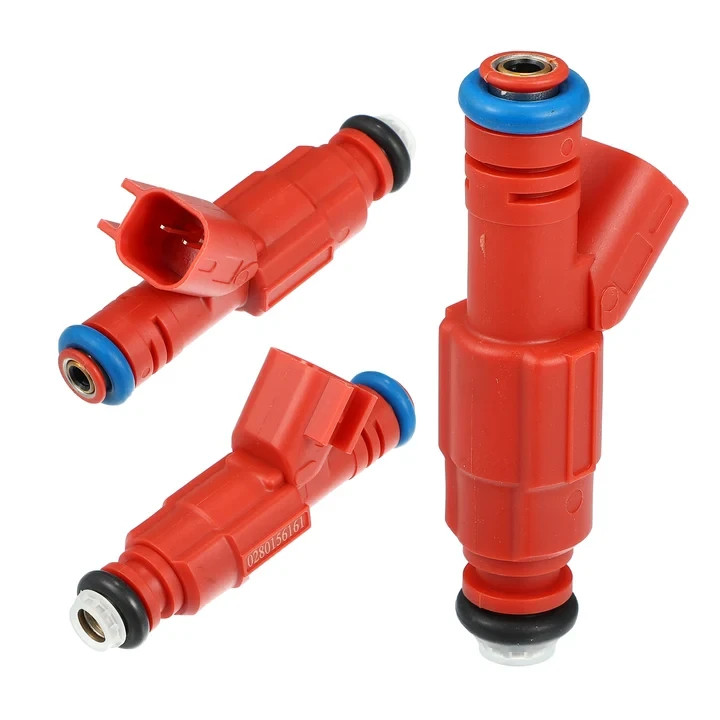 1x Genuine Bosch 0280156161 12 Hole Fuel Injector for 1999-2004 Jeep 4.0L