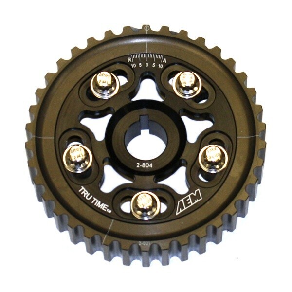 AEM Tru-Time Adjustable Cam Gear Honda Civic D16Y7 D16Y8 23-804BK