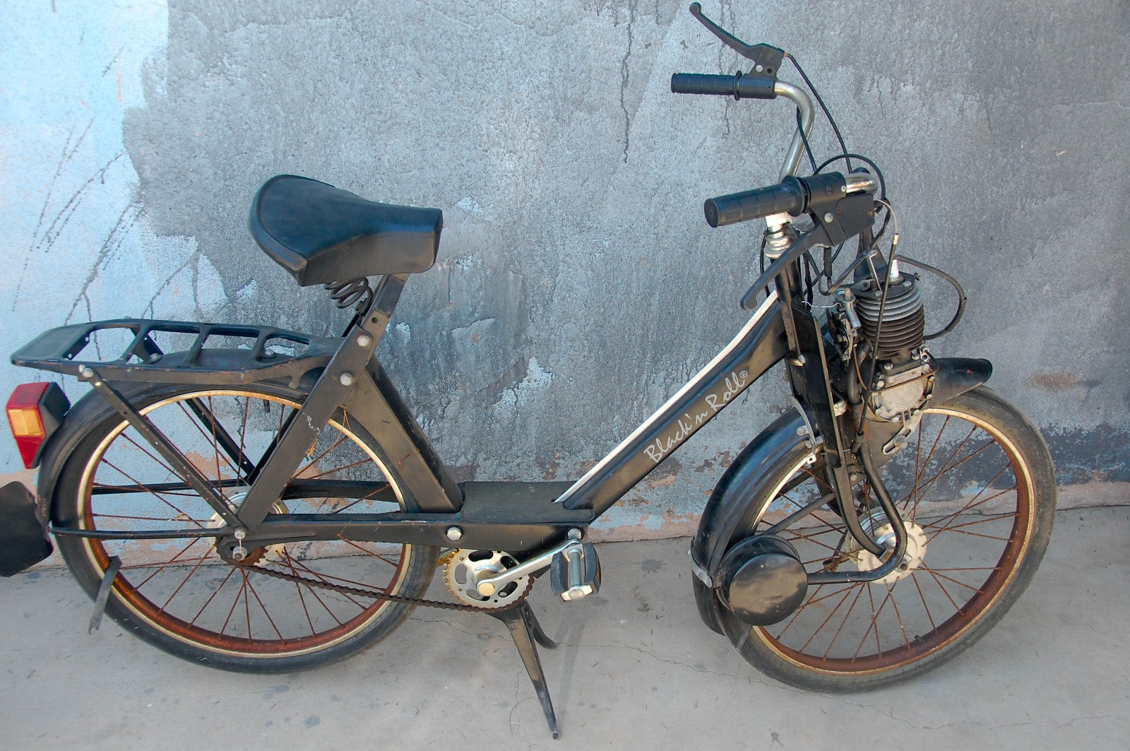 Mopex Black N Roll French moped scooter Velo Solex made in France  very rare