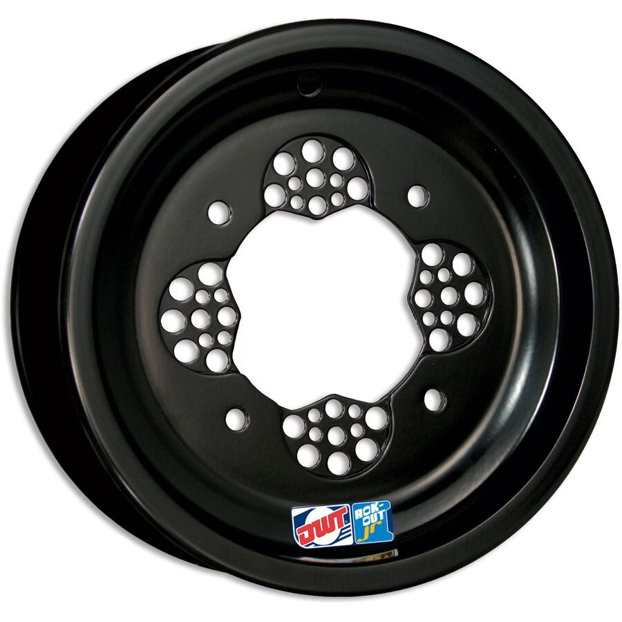 DWT ROK-OUT 2 Rolled Lip Wheel - Matte Black, Front / 10x5 3B+2N 4/144 / .125