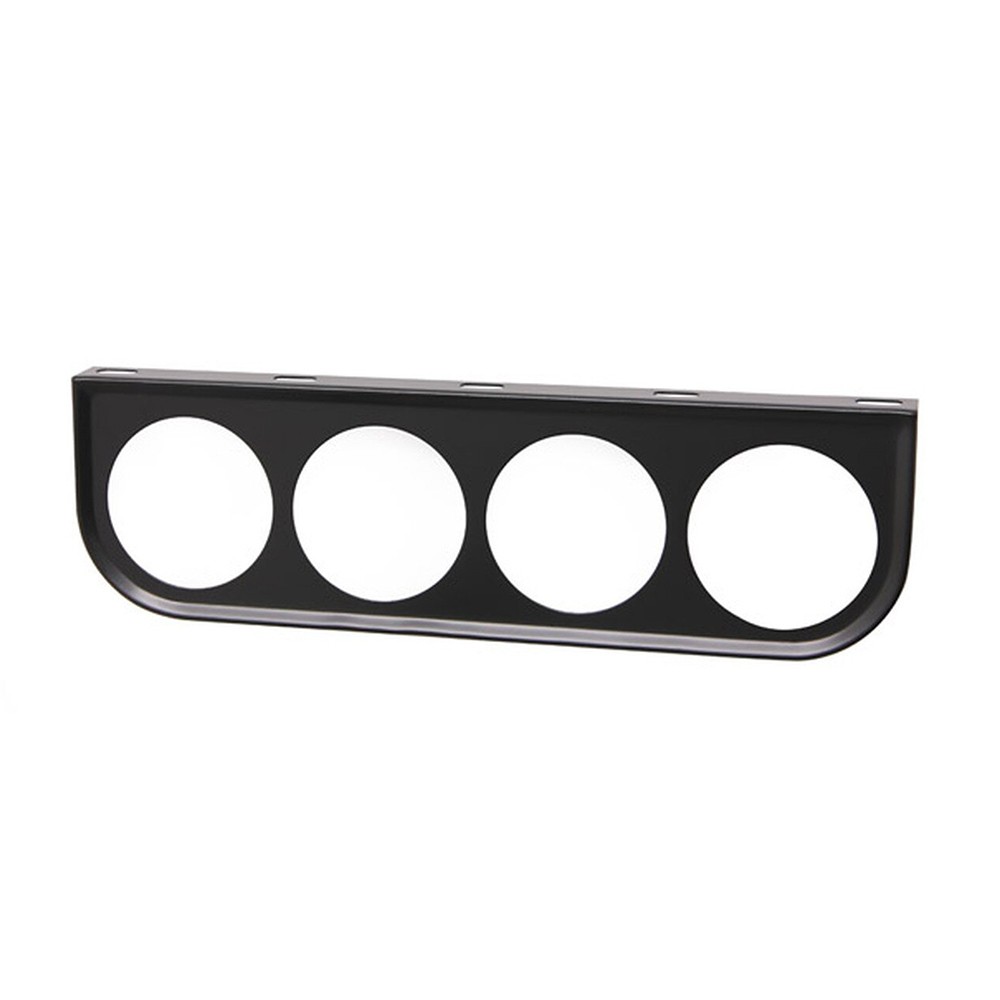 GlowShift Universal Black Quad Under Dash Gauge Pod Bracket 2-1/16\