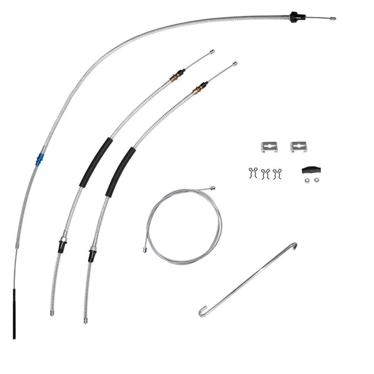 Parking Brake Cable Kit Complete 1968-69 Chevrolet Camaro Pontiac Firebird OE
