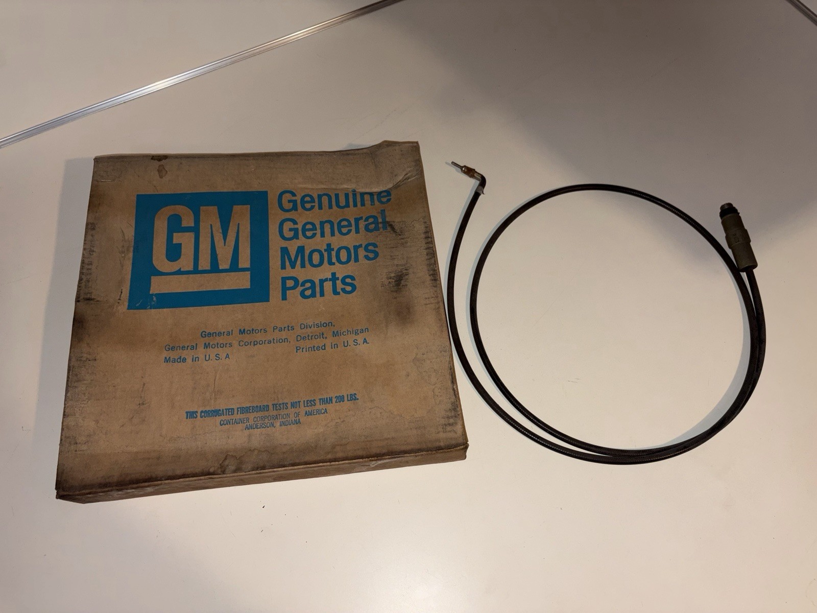 NOS GM 1969 Chevy Corvair Monza Radio Antenna Cable Assembly RARE 3948948 NEW