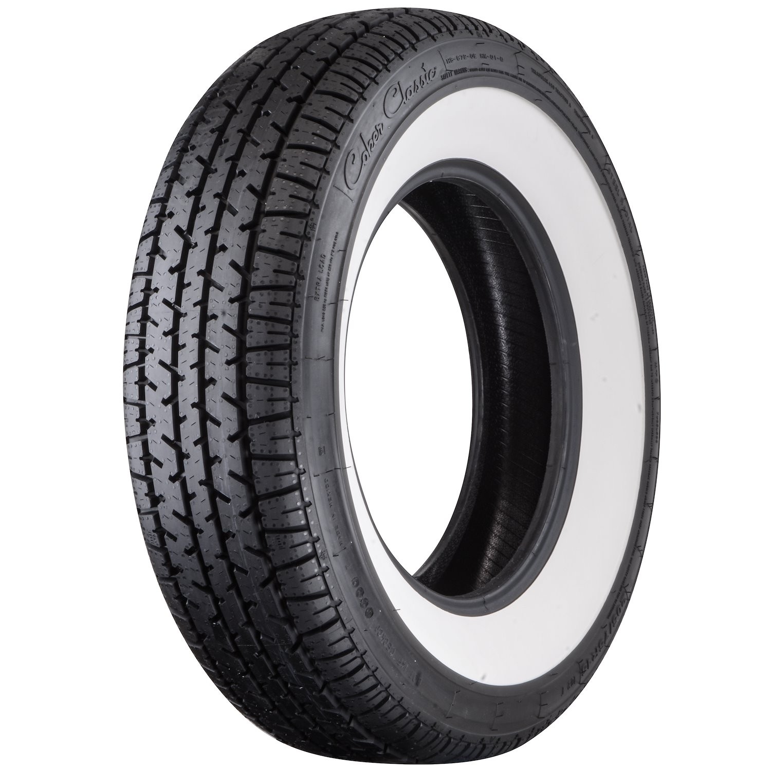 Coker Tire 737110 Classic Star Series Whitewall Radial Tire P205/75R15