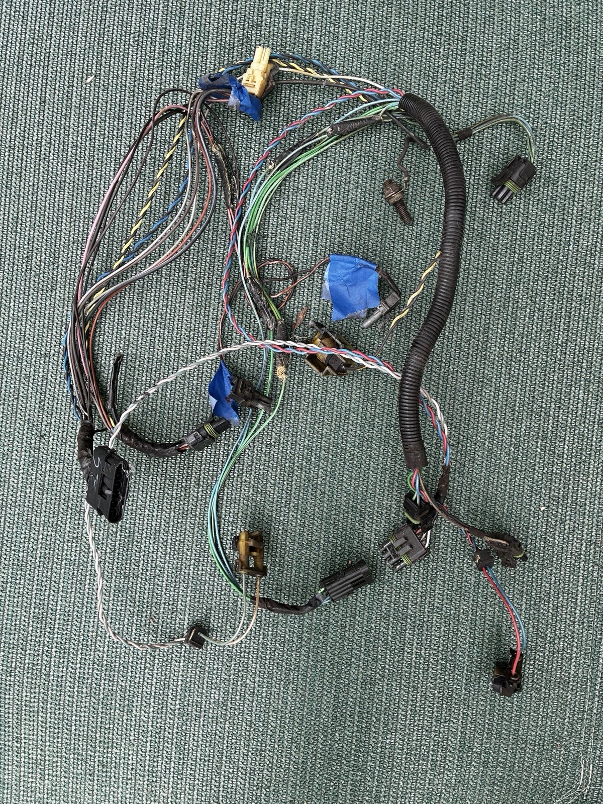 82 1982 CHEVROLET CORVETTE 350 CROSSFIRE INJECTOR ENGINE UPPER WIRING HARNESS