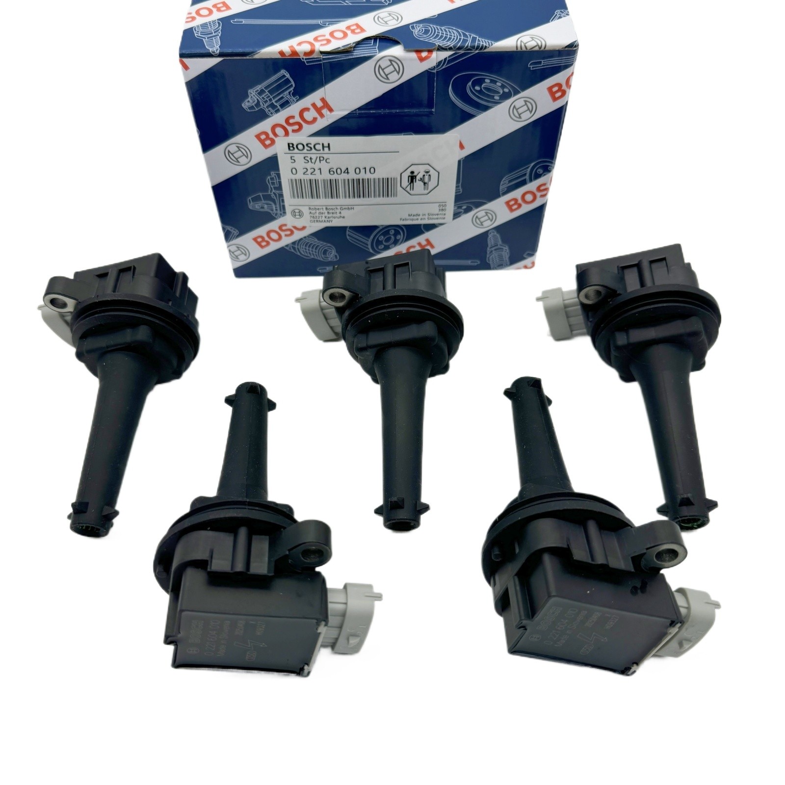 5PCS 30713417 BOSCH Ignition Coil 0221604010 For 2008 - 2013 Volvo C30 T5 2.5L 5PCS 30713417 BOSCH Ignition Coil 0221604010 For 2008 - 2013 Volvo C30 T5 2.5L