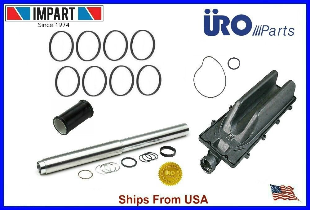 BMW V8 Collapsible Coolant Transfer Pipe Repair Kit Complete W/ URO Pipe 06-10 BMW V8 Collapsible Coolant Transfer Pipe Repair Kit Complete W/ URO Pipe 06-10