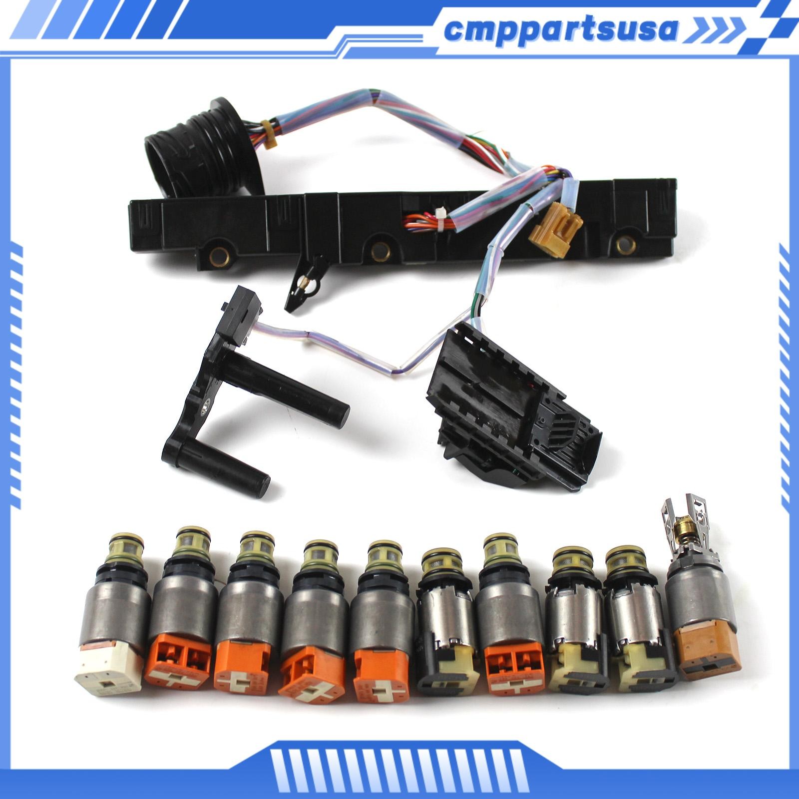 9HP48 9‑Speed Transmission Solenoid Kit&Harness For LANDROVER Range CRV MDX TL