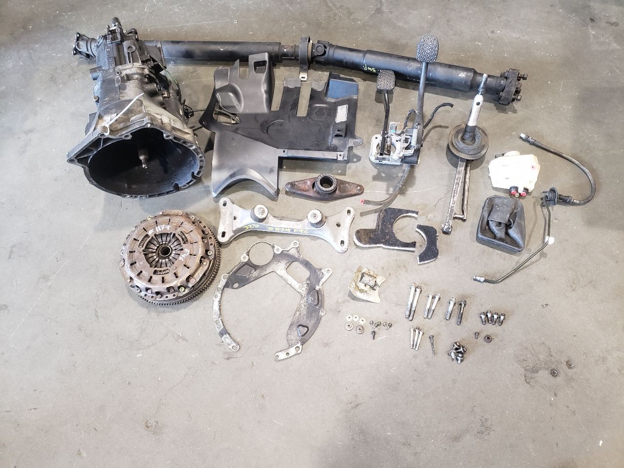 2005 BMW 325I E46 Sedan, Manual GETRAG Transmission Swap OEM 136000 miles