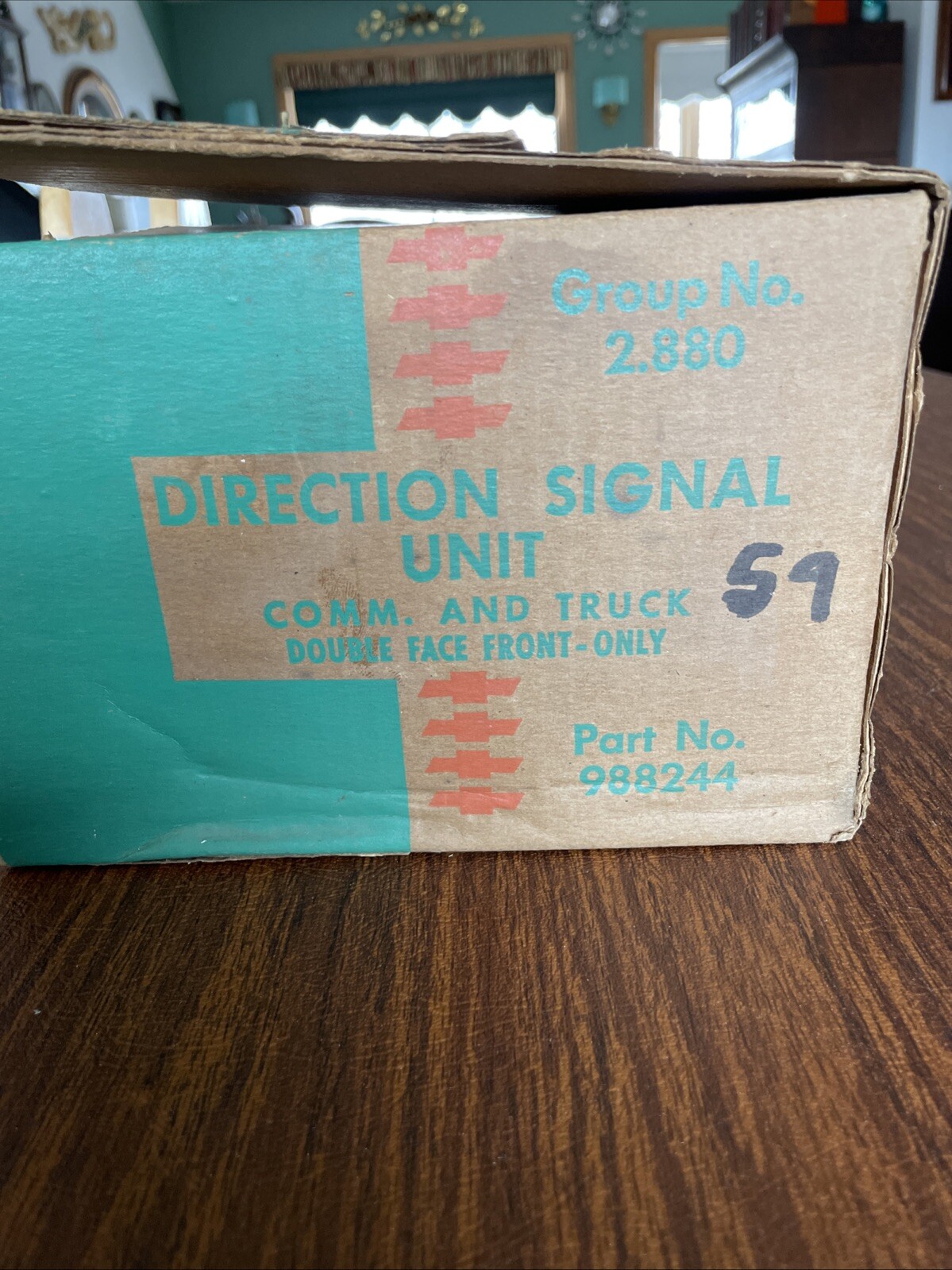 60-66 Chevrolet Pick Up Truck 10-80 Directional Signal Unit NOS GM 988244 RARE