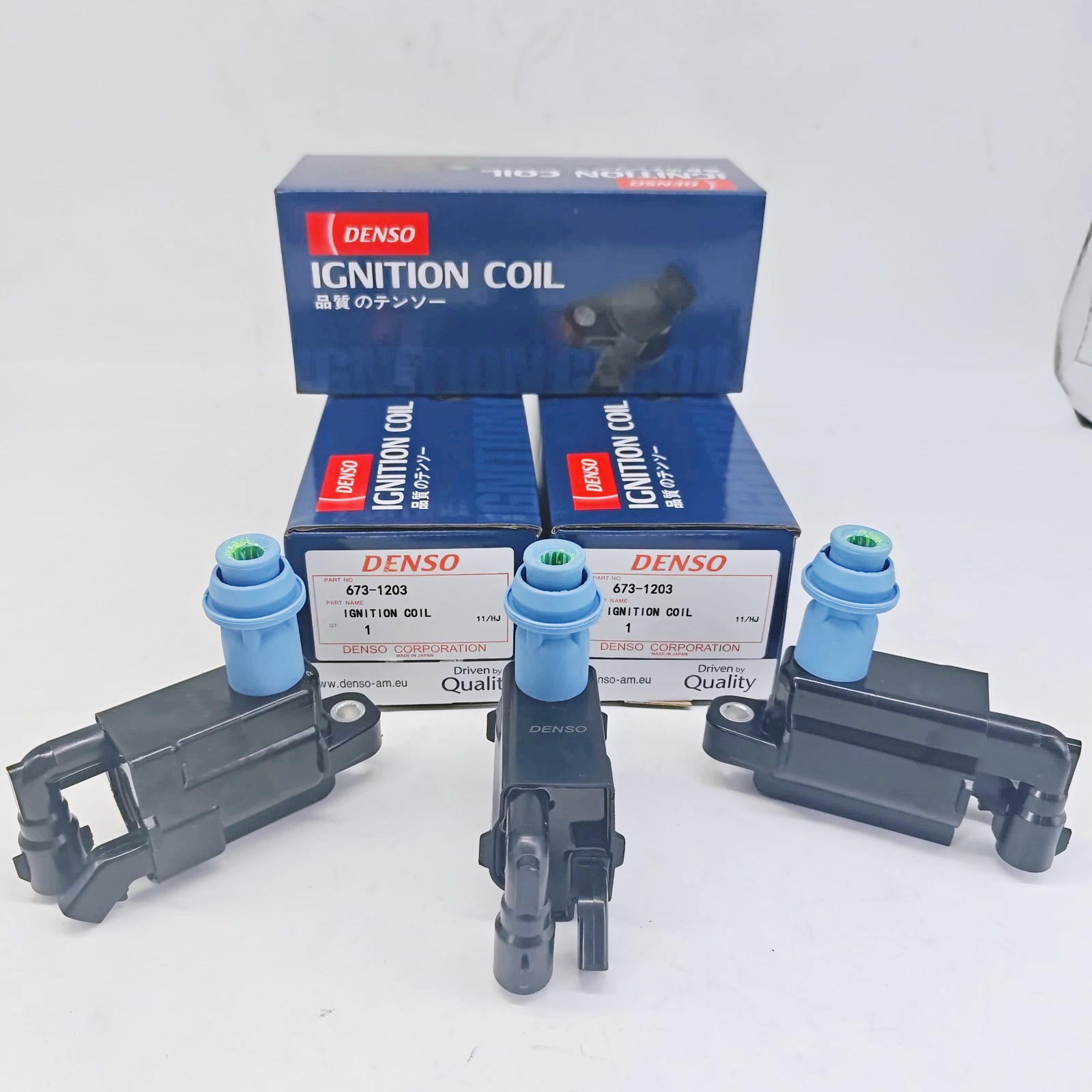 OEM 3X DENSO Ignition Coil Pack for Toyota Supra Aristo Lexus IS300 90919-02216