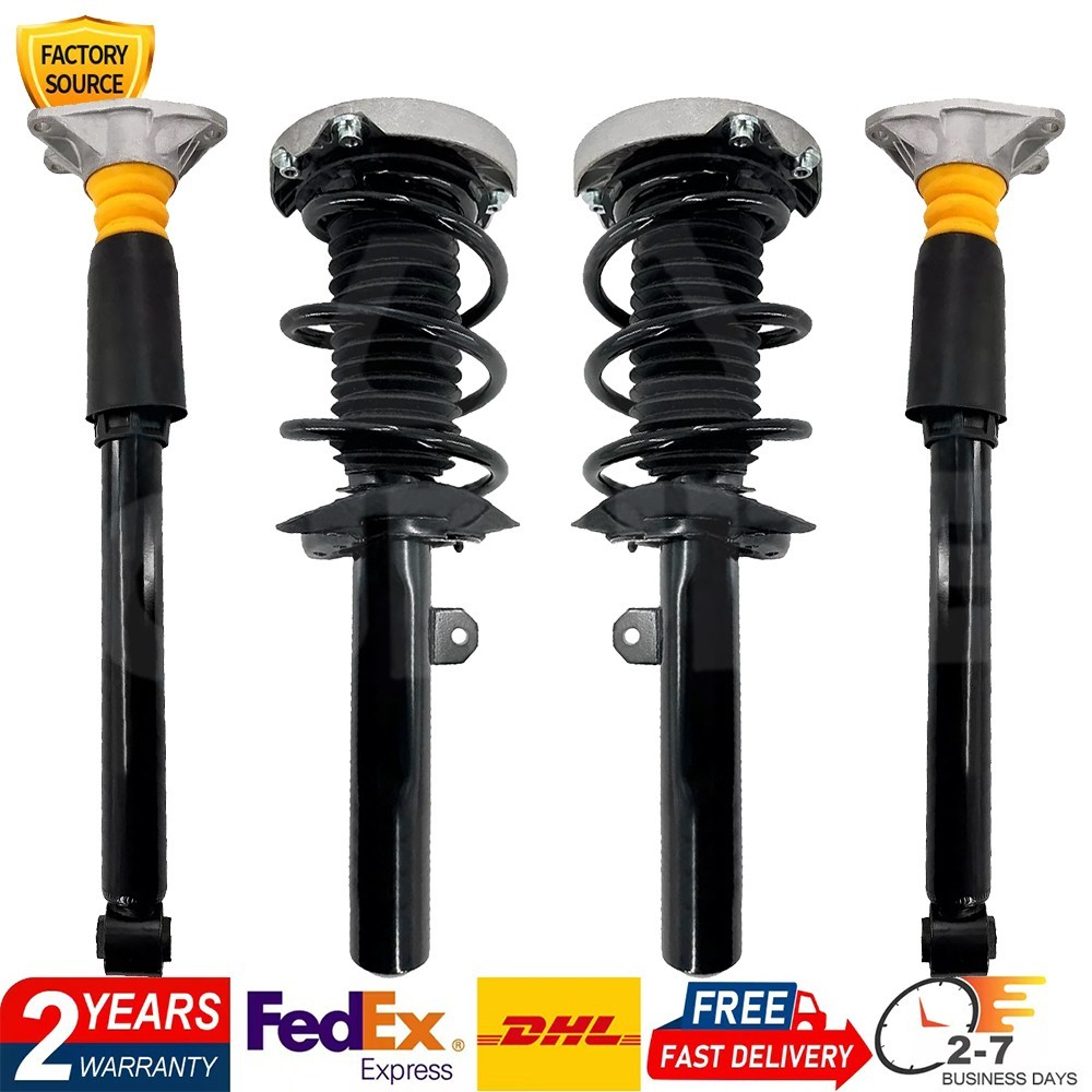 4x Front Rear Shock Struts Assys For BMW X1 F48 sDrive28i xDrive28i 2016-2023