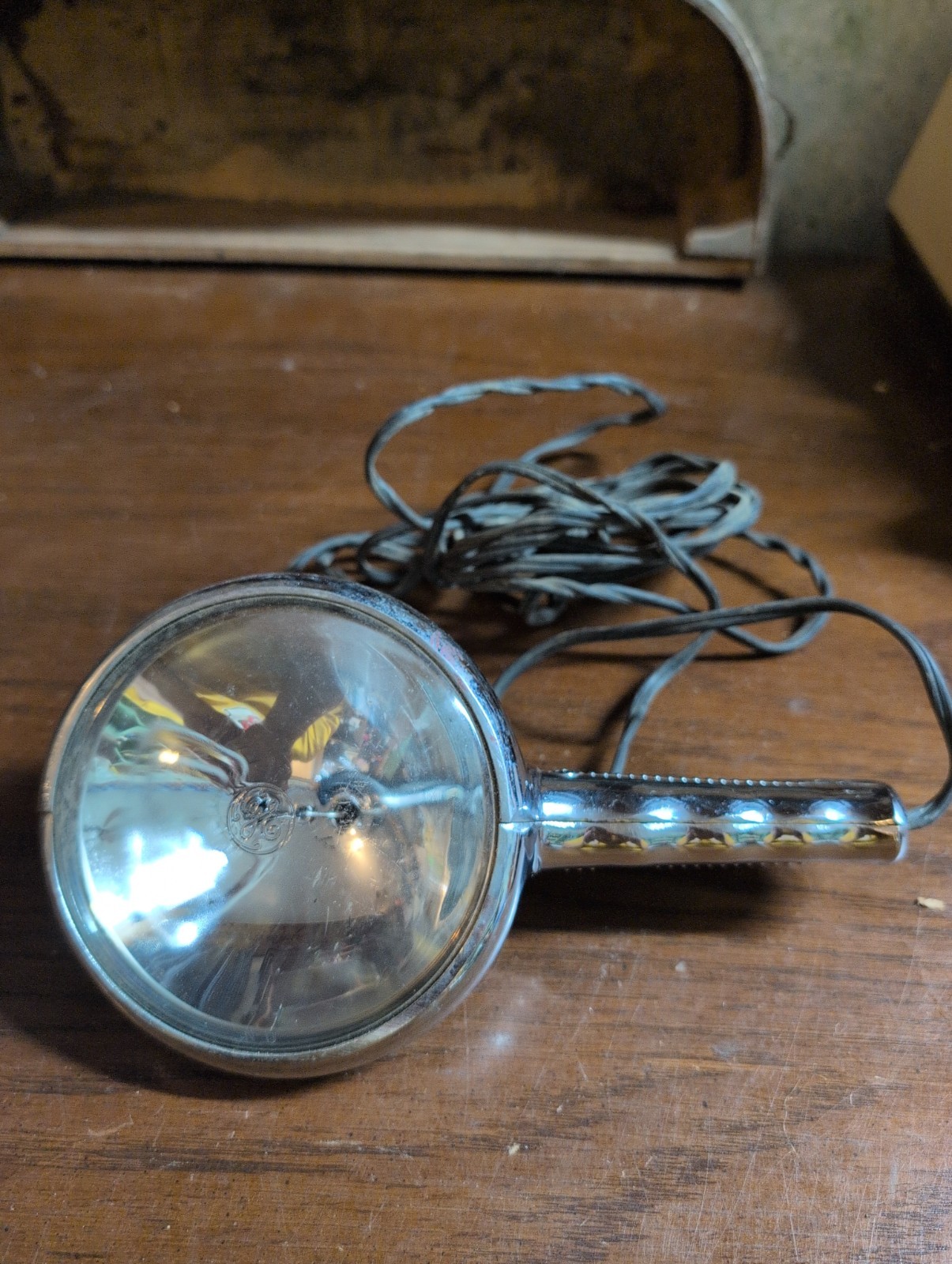 Vtg Original GM Accessory Hand SPOTLIGHT Lamp Works Great Chevy Buick untested Vtg Original GM Accessory Hand SPOTLIGHT Lamp Works Great Chevy Buick untested