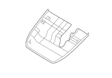 Genuine Kia Interior Rear View Mirror Cover 96030-R5000 Genuine Kia Interior Rear View Mirror Cover 96030-R5000
