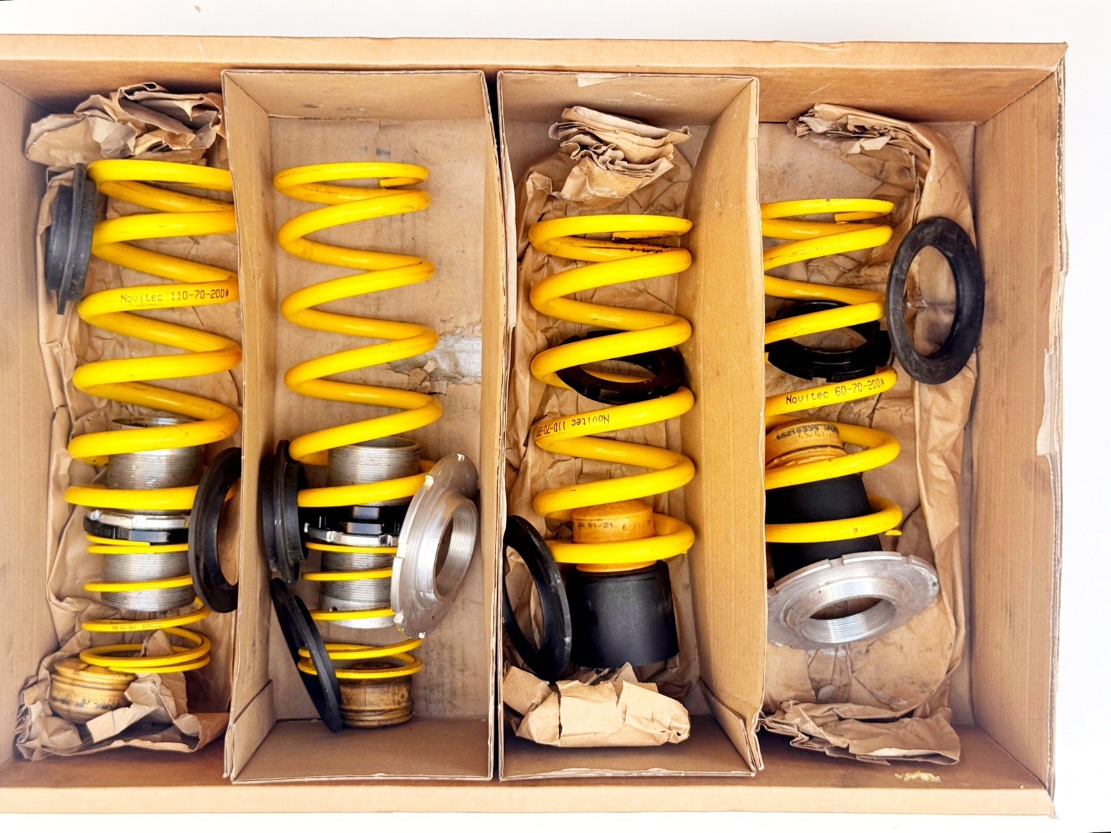 Novitec Sport Spring Set Ferrari 488 Spider Pista GTB F8 - Lowering Springs