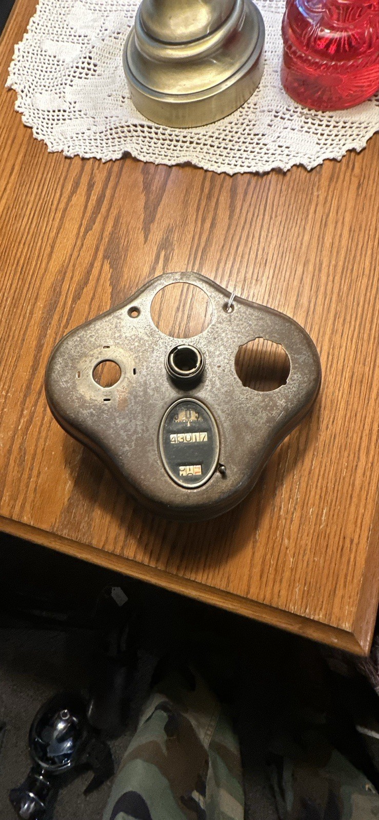 Vintage 1928-1929 Ford Model A Instrument Cluster Panel