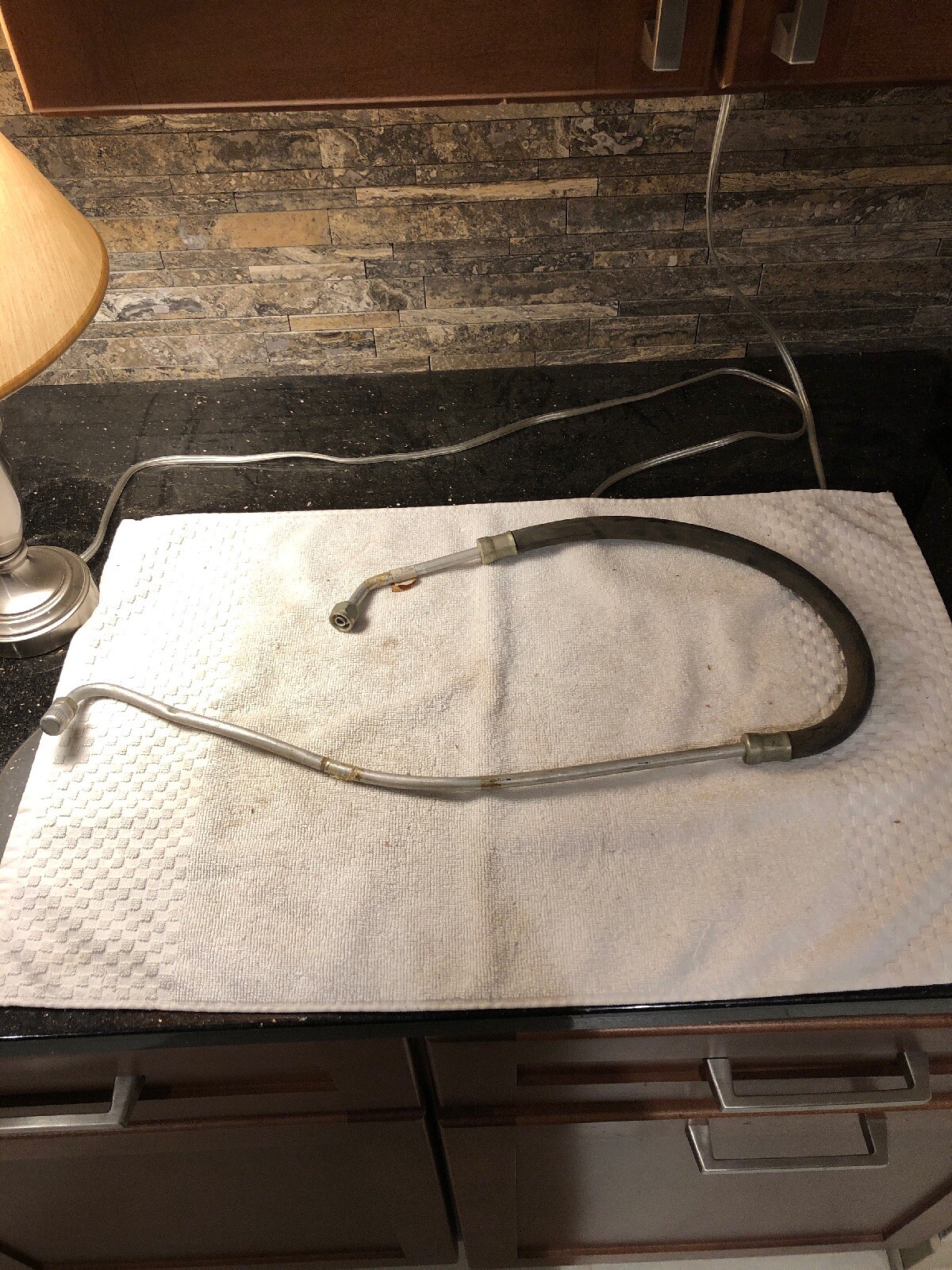 NOS New 1966 Oldsmobile A/C Receiver To Evaporator Hose GM 392347 OEM NOS New 1966 Oldsmobile A/C Receiver To Evaporator Hose GM 392347 OEM