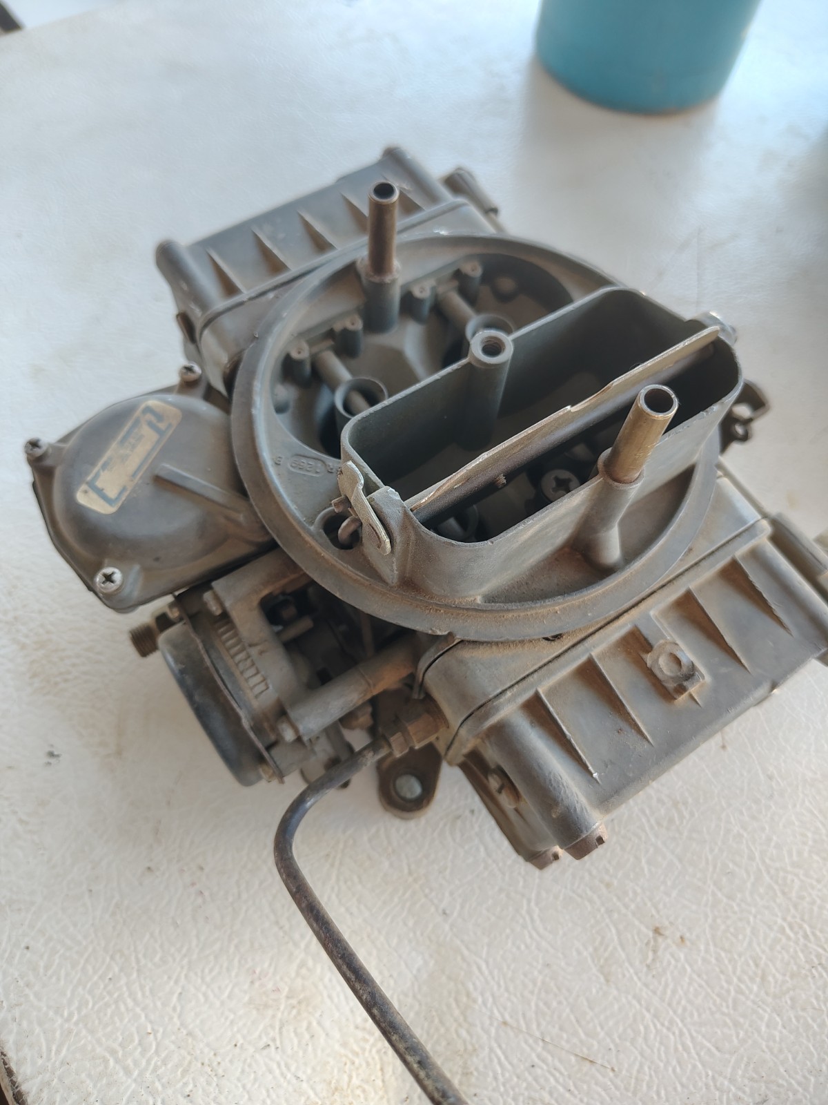 Holley 1273-1 (CFM 450) 1957 Ford Thunderbird 312ci 4bbl Vac Secondary vintage Holley 1273-1 (CFM 450) 1957 Ford Thunderbird 312ci 4bbl Vac Secondary vintage
