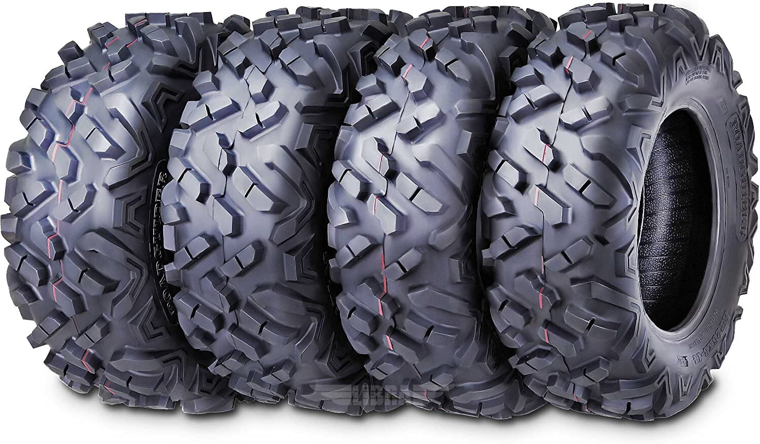 UTV ATV Tires 26x8-14 26x8x14 Front & 26x10-14 26x10x14 Rear 6PR - Set 4