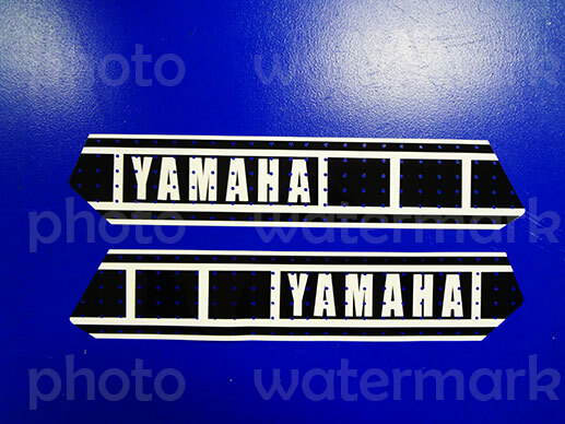 1980 80\' Yamaha IT175 Perforated Fuel Tank 2pc Decals stickers graphic motocross