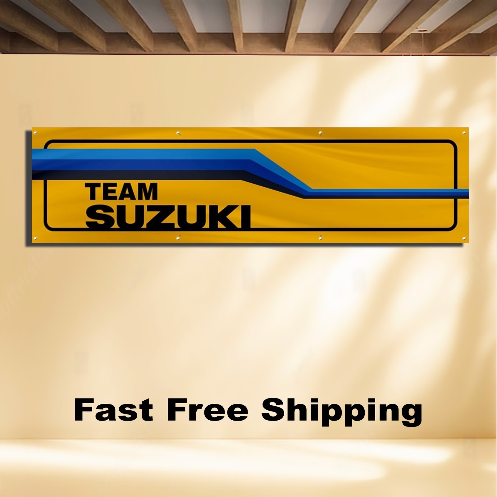 SUZUKI 2'X8' BANNER FLAG SUZUKI 2'X8' BANNER FLAG