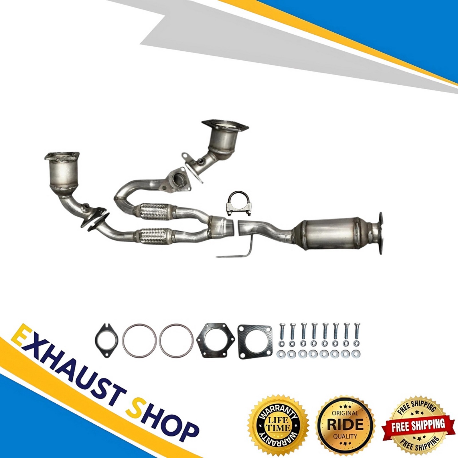 FITS: 2009-2022 NISSAN MAXIMA 3.5L ALL THREE CATALTIC CONVERTER SET