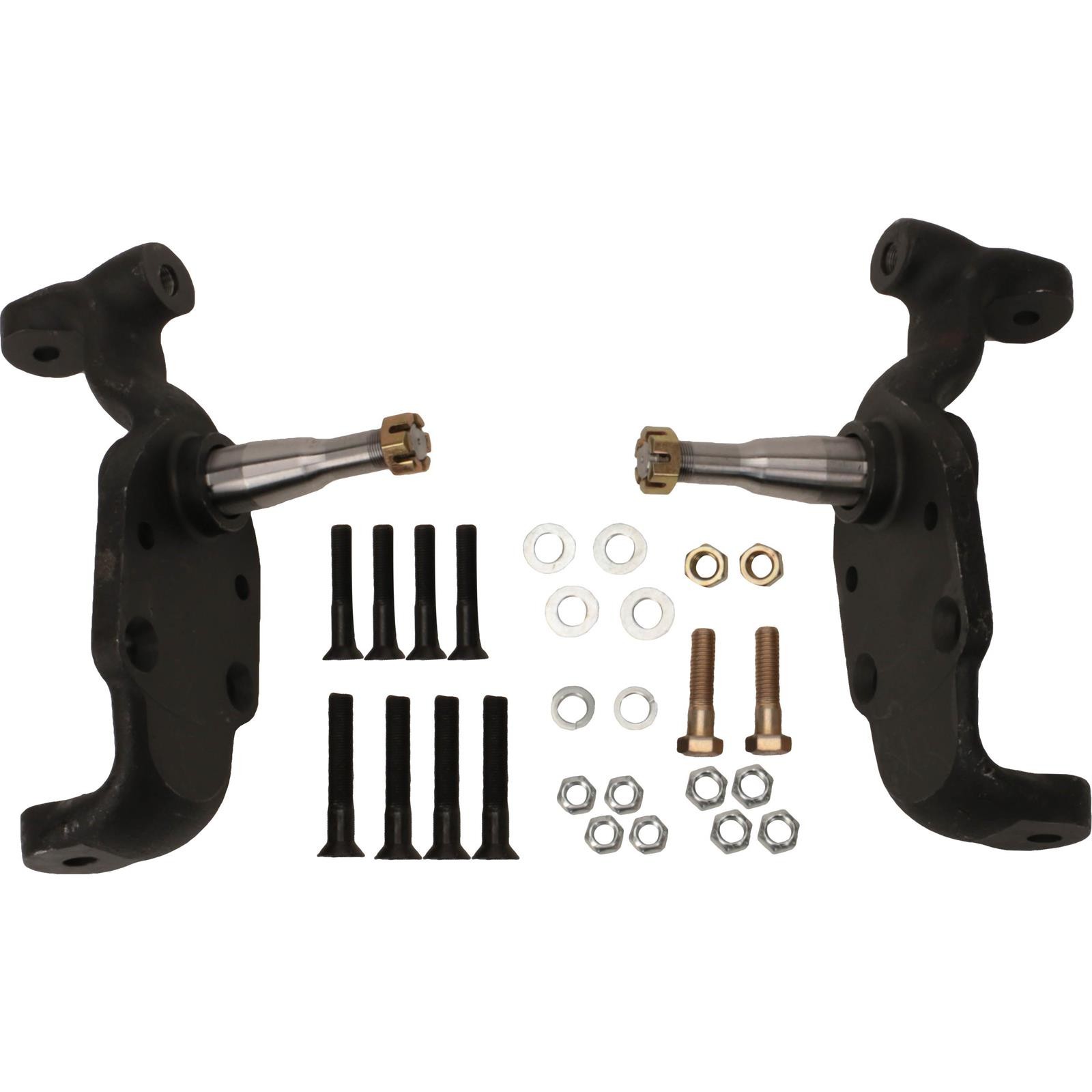 1958-70 Fits Chevy Full Size 2 Inch Drop Spindles, Pair