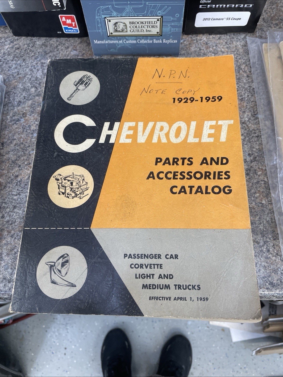 Chevrolet Parts And Accessory Catalog 1929-1959 Chevrolet Parts And Accessory Catalog 1929-1959