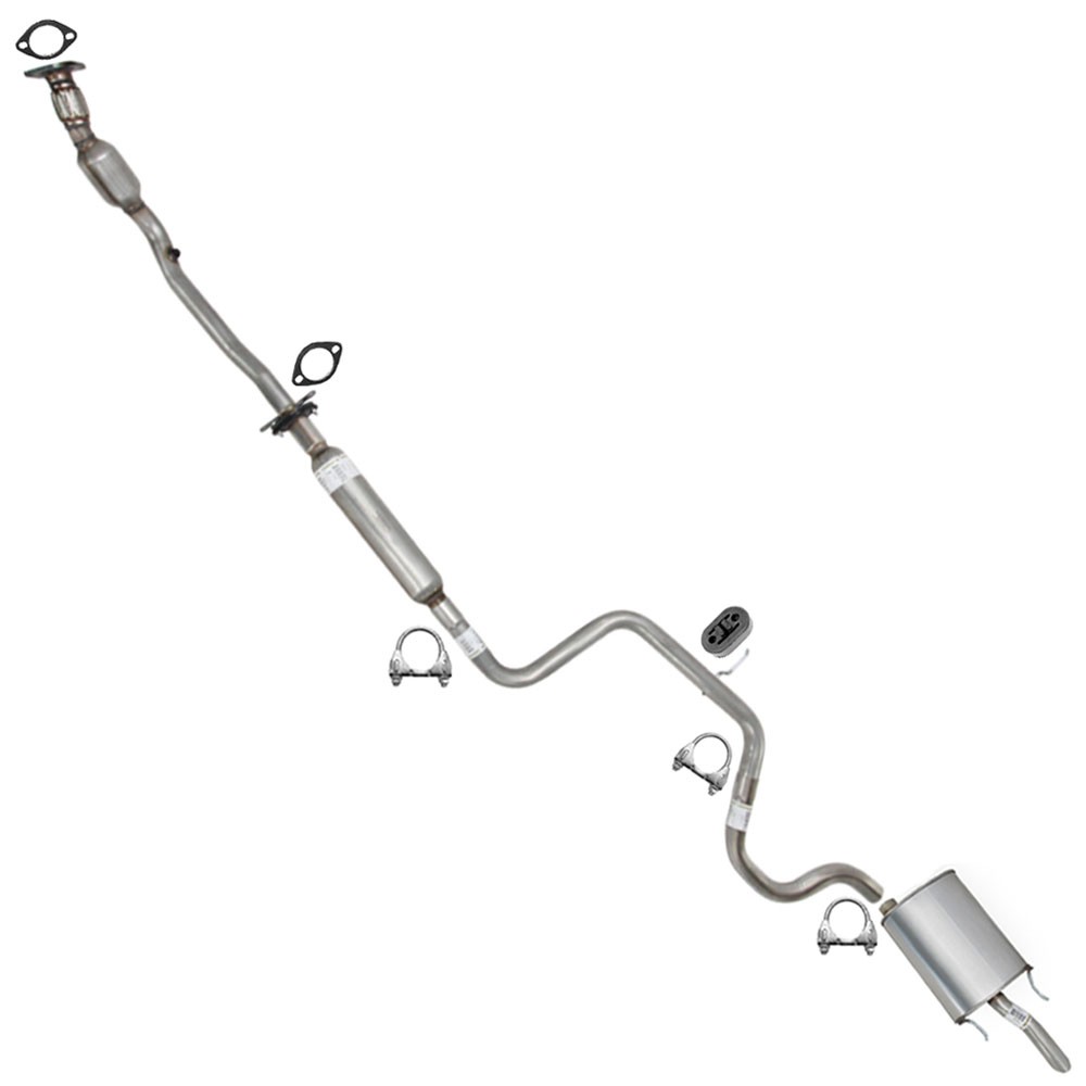 EPA Catalytic Resonator Int. Pipe & Muffler Kit fits: 2006-2011 Impala 3.5L