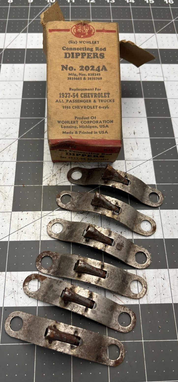 NOS Wohlert Connecting Rod Dippers No. 2024A 1937-54 Chevrolet Cars Trucks